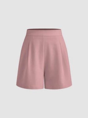 Cider High-Waist Rose Pink Tailored Shorts Size XL/10